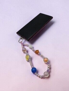 Handmade Multi Color Phone Charm
